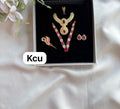 AD Jewellery Set (Size -5/6no) S101