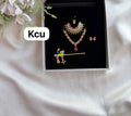 AD Jewellery Set (Size -2/3no) S105
