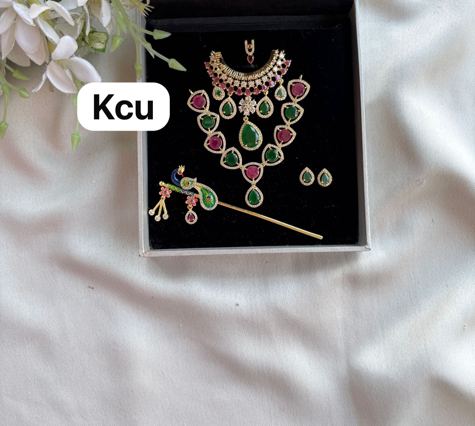 AD Jewellery Set (Size -5/6no) S106
