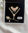 Exclusive  AD jewellery set (Size -4/5no) S114
