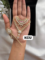 Exclusive  AD jewellery set (Size -4/5no) S114