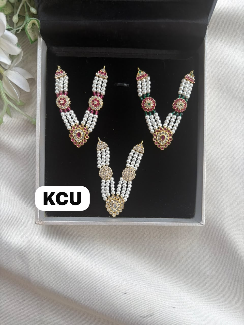 Exclusive  AD jewellery mala Size(4/5no) M211