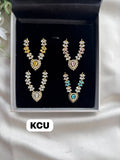 Exclusive  AD jewellery mala Size(3/4/5no) M213