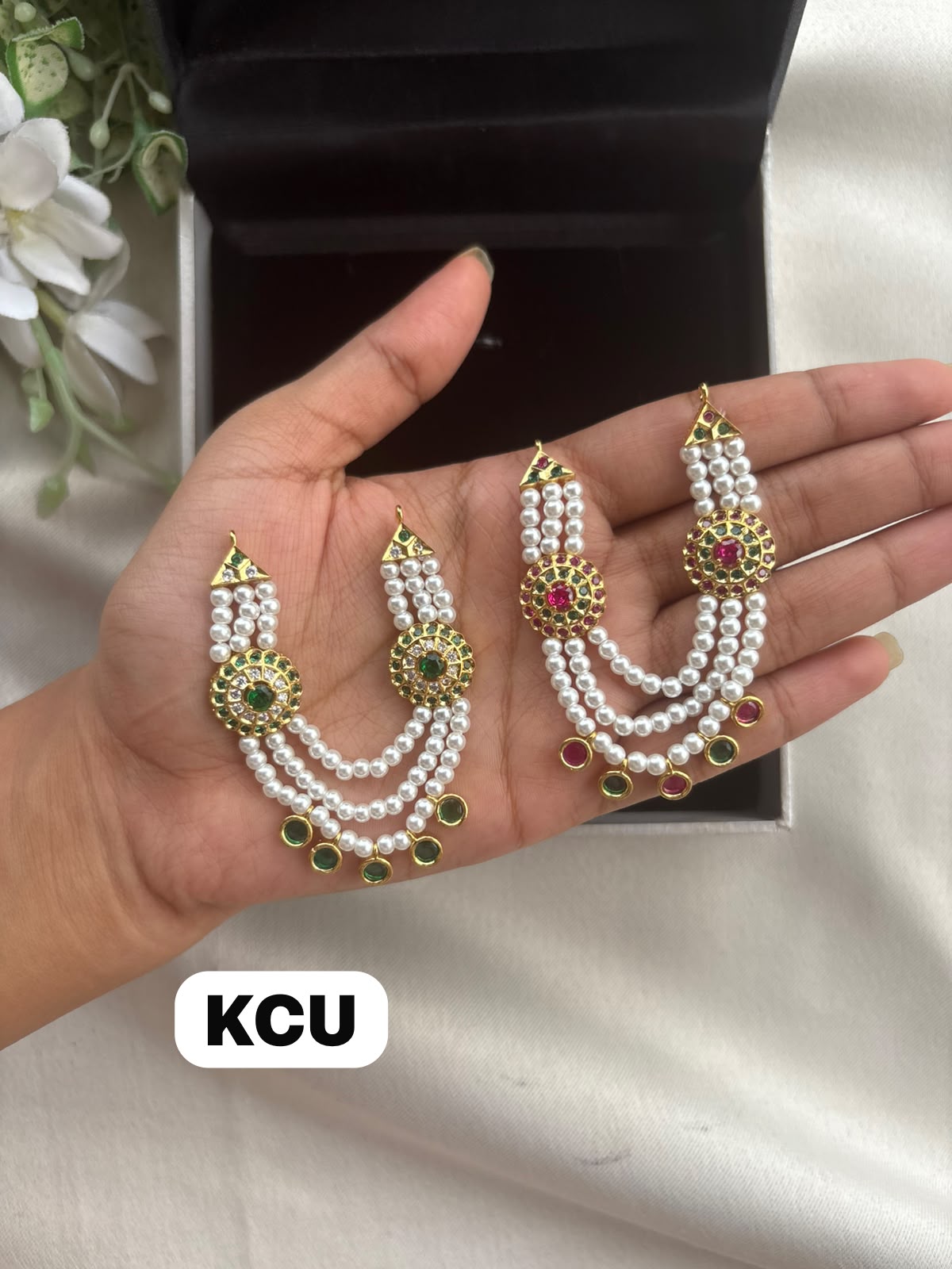Exclusive  AD jewellery mala Size(4/5no) M212